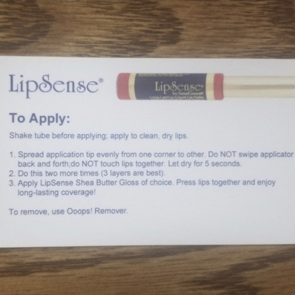 FIRST LOVE LIPSENSE! - Picture 4 of 4